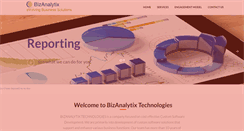 Desktop Screenshot of bizanalytix.com