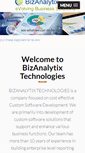 Mobile Screenshot of bizanalytix.com